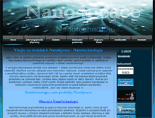 Tablet Screenshot of nano4peace.cz